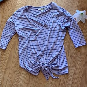 Express One Eleven Tie Front